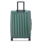 Maleta Trolley Extensible 4 Ruedas Dobles (76 cm) Longitude - Verde Oscuro