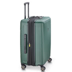 Maleta Trolley Extensible 4 Ruedas Dobles (76 cm) Longitude - Verde Oscuro
