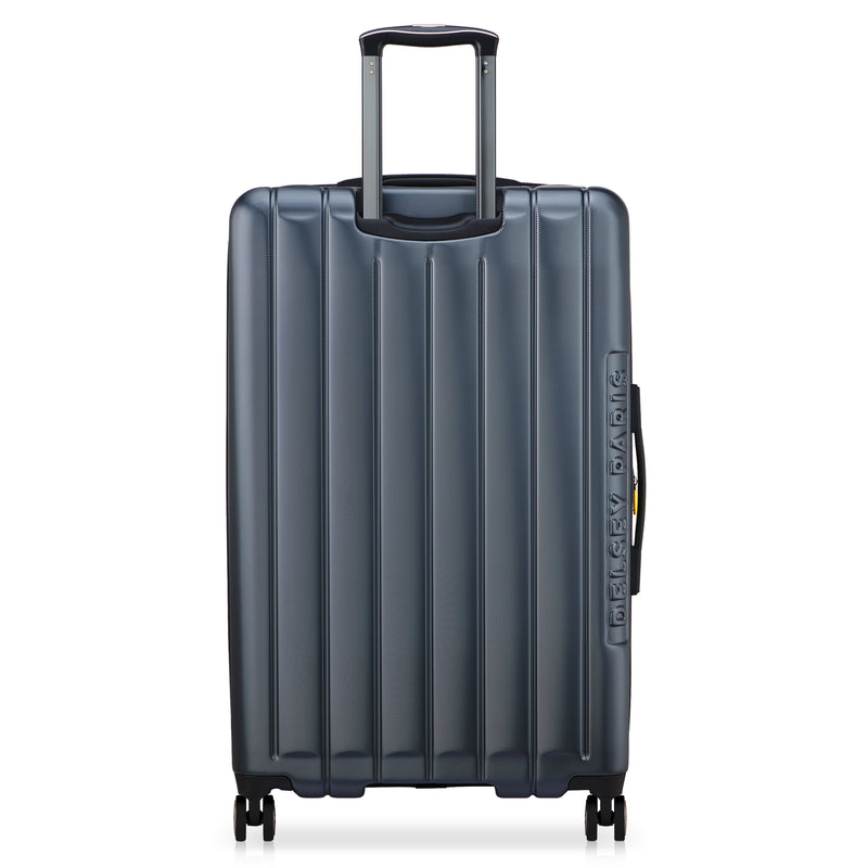 Expandable Trolley Suitcase 4 Double Wheels 81 Cm - Anthracite