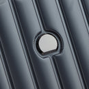 Expandable Trolley Suitcase 4 Double Wheels 81 Cm - Anthracite