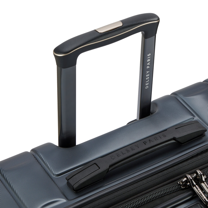 Expandable Trolley Suitcase 4 Double Wheels 81 Cm - Anthracite