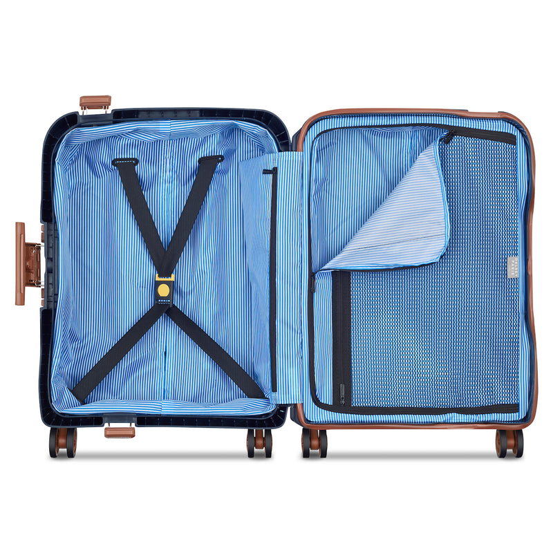 Slim Cabin Suitcase (55 Cm) - Moncey - Ink Blue