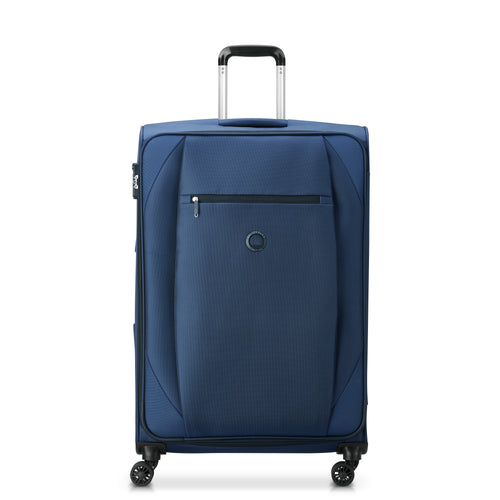 Valise Trolley 4 Doubles Roues 78 Cm - Rami - Bleu