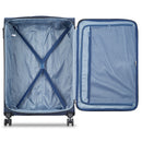 Valise Trolley 4 Doubles Roues 78 Cm - Rami - Bleu