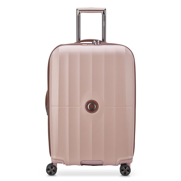 Set Of 3 St Tropez Suitcases - Pink