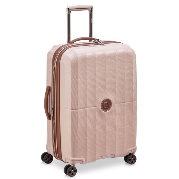 Set Of 3 St Tropez Suitcases - Pink