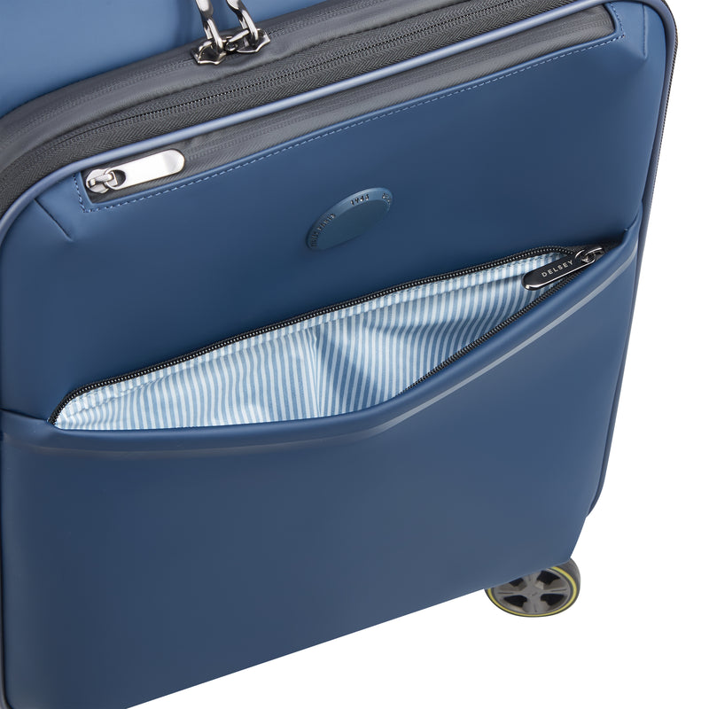 Valise Cabine Turenne Soft S Extensible (55cm) - Bleu Nuit