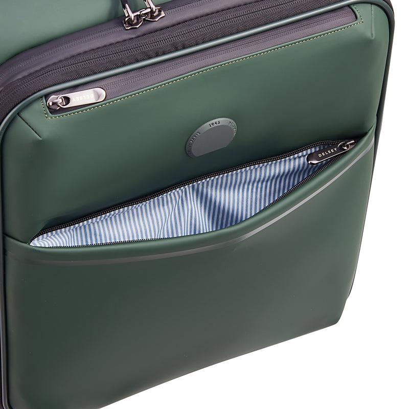 Valise Cabine Turenne Soft S Extensible (55cm) - Vert