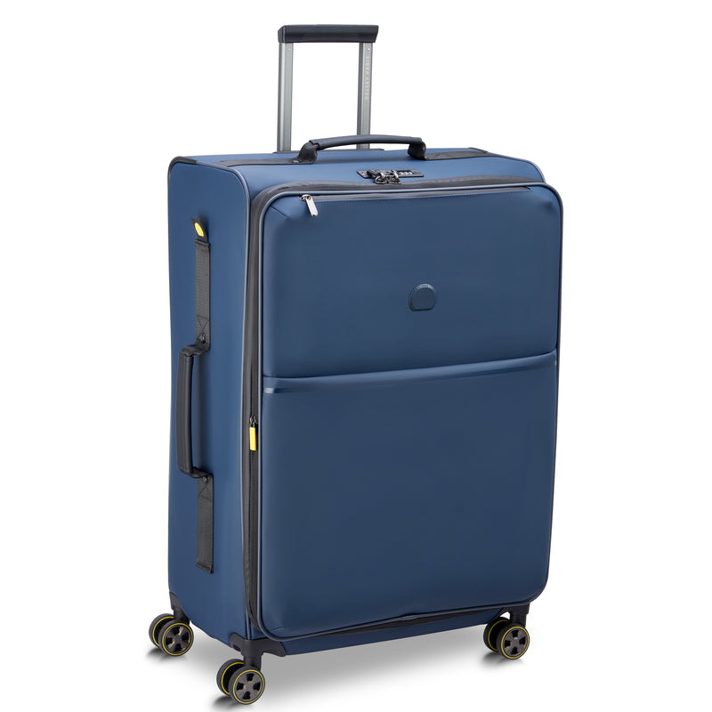 Valise Soute Turenne Soft L Extensible (76cm) - Bleu