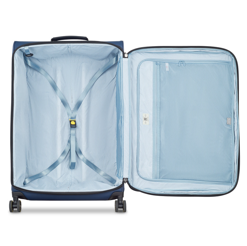 Valise Soute Turenne Soft XL Extensible (82cm) - Bleu