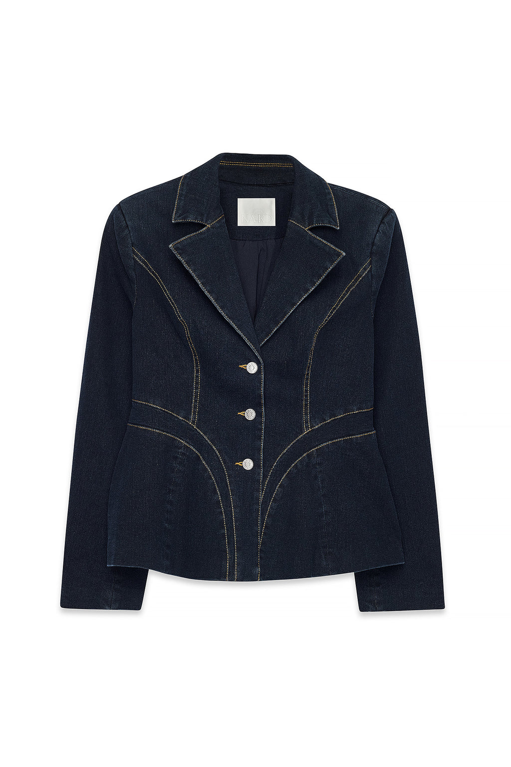 Blazer Denim - Bleu Foncé