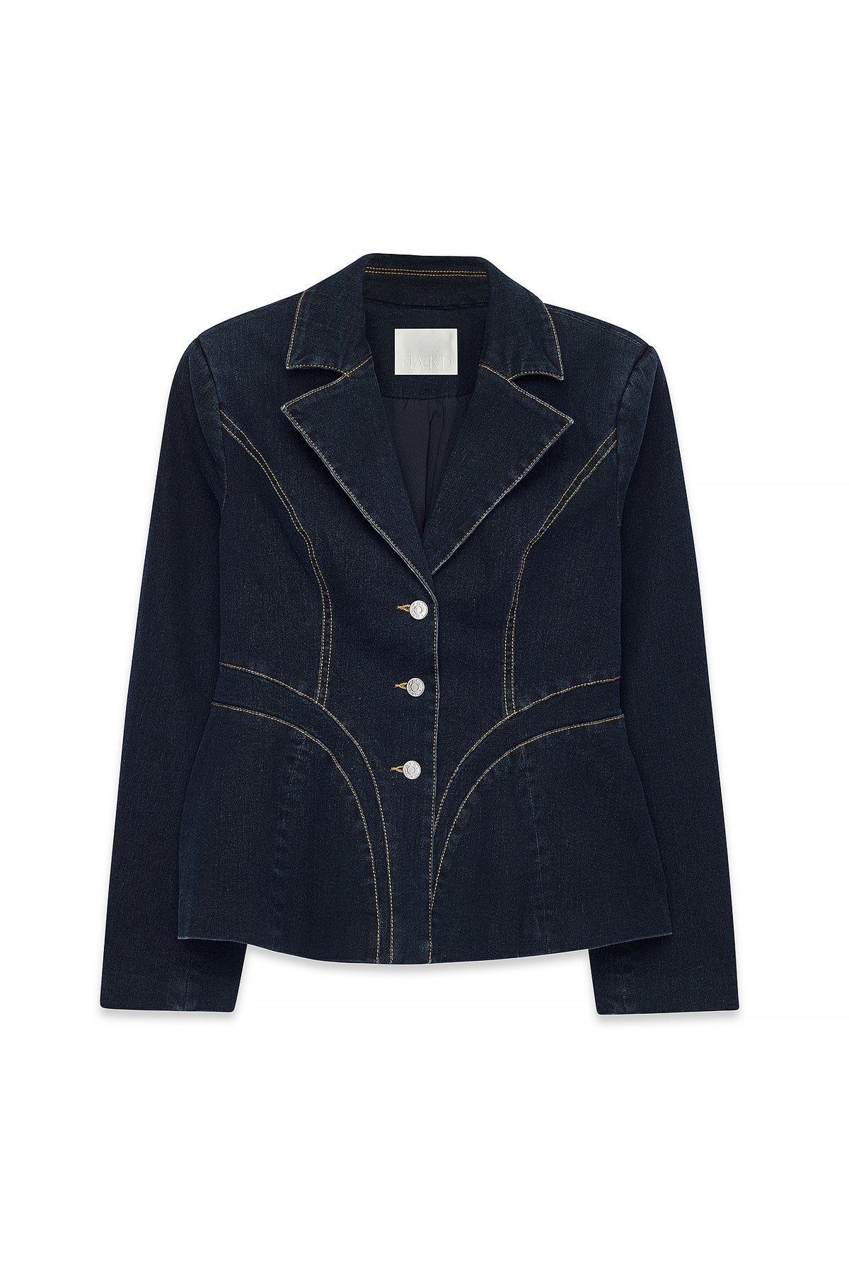 Blazer Denim - Bleu Foncé