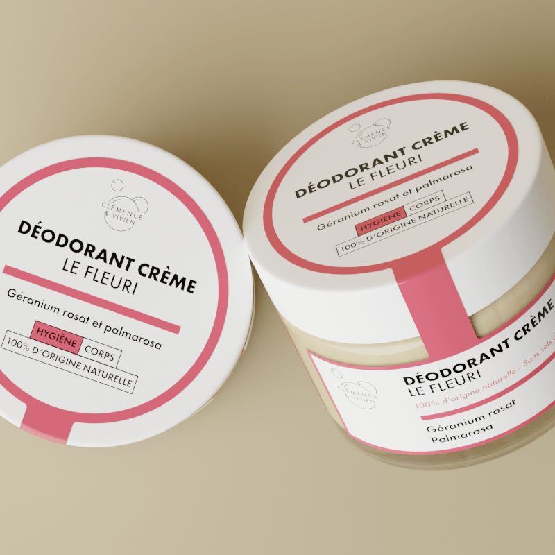 Déodorant naturel le fleuri - Clémence & Vivien