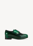 Prada - Derbies À Lacets - Green - Homme