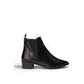 Eline Ecaille Derby Shoes - Black