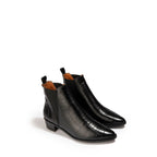 Eline Ecaille Derby Shoes - Black