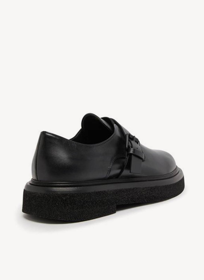 Max Mara - Derbies Monk Strap Urban - Black - Femme