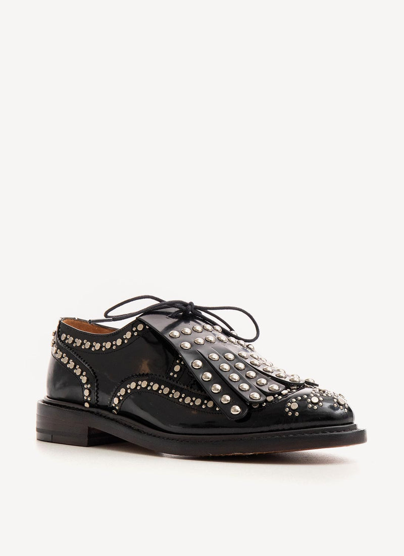 Clergerie - Derbies Roelocp - Noir - Femme