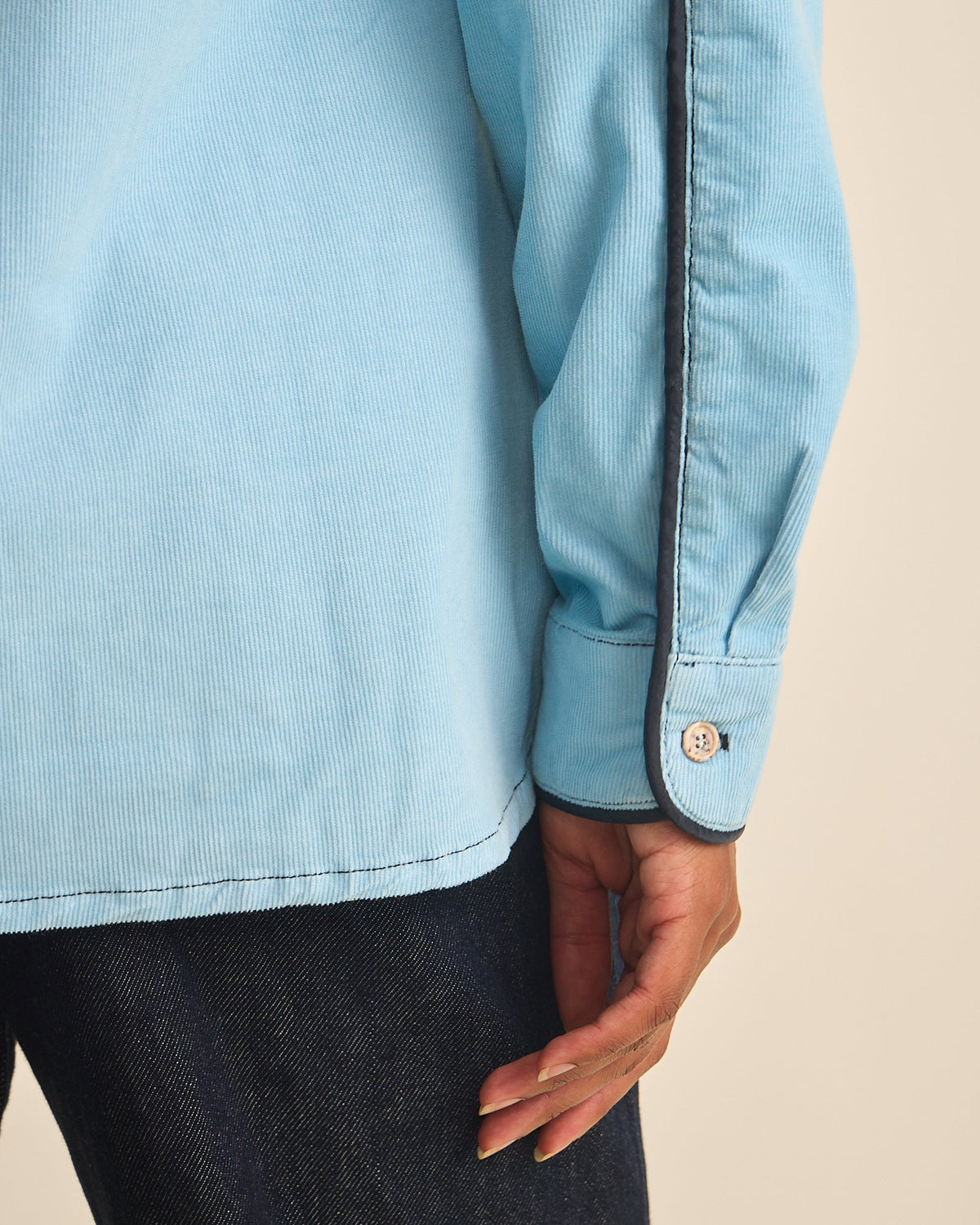 Chemise Alma Bleu Glacier