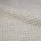Danaë - Silla de tela texturizada color crudo jaspeado
