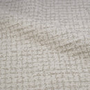Chaise Danaë en tissu texturé écru chiné