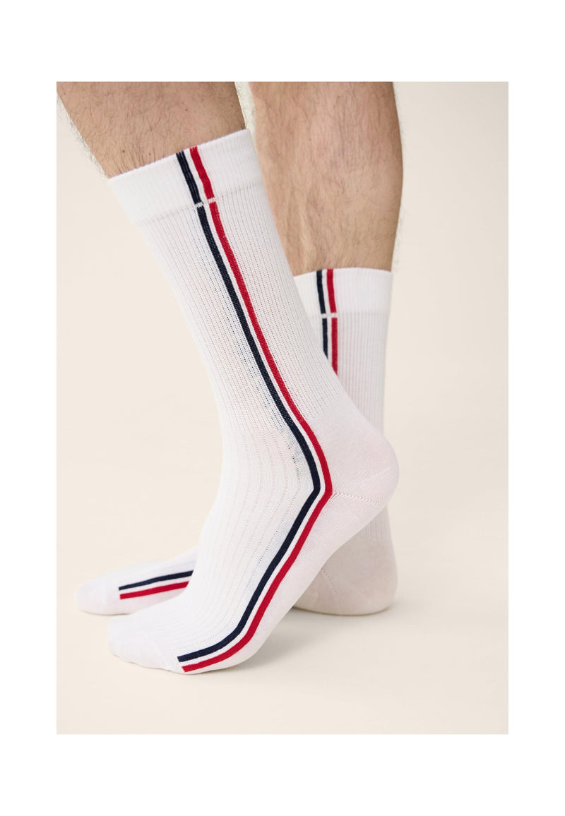 Lot De 2 Chaussettes Mi-Hautes En Coton - Multi