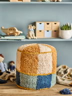 Kio - Pouf - Multicolore - Coton