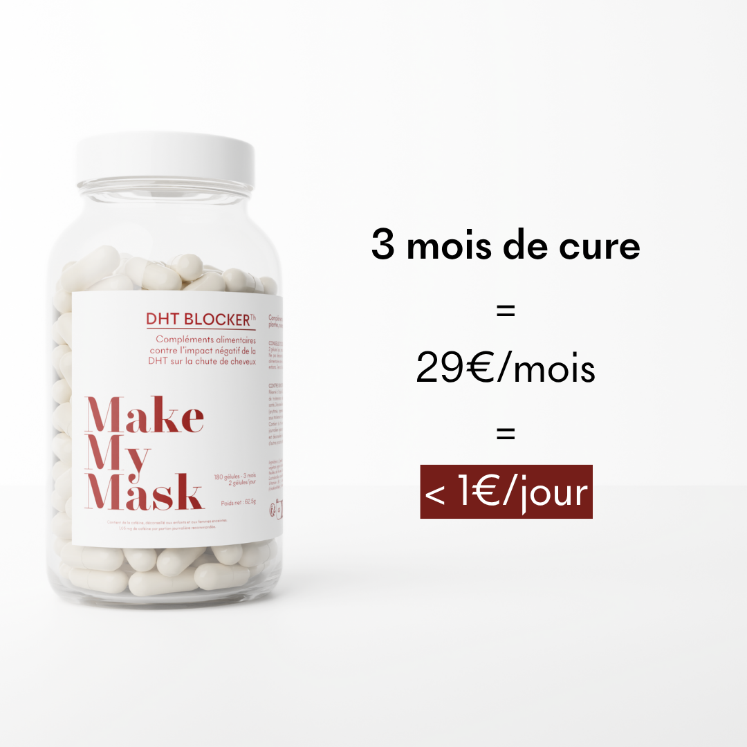 DHT Blocker Hormonal Anti-Hair Loss 3 Months
