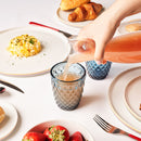 Lot De 6 Gobelets 22 Cl - Strass - Bleu