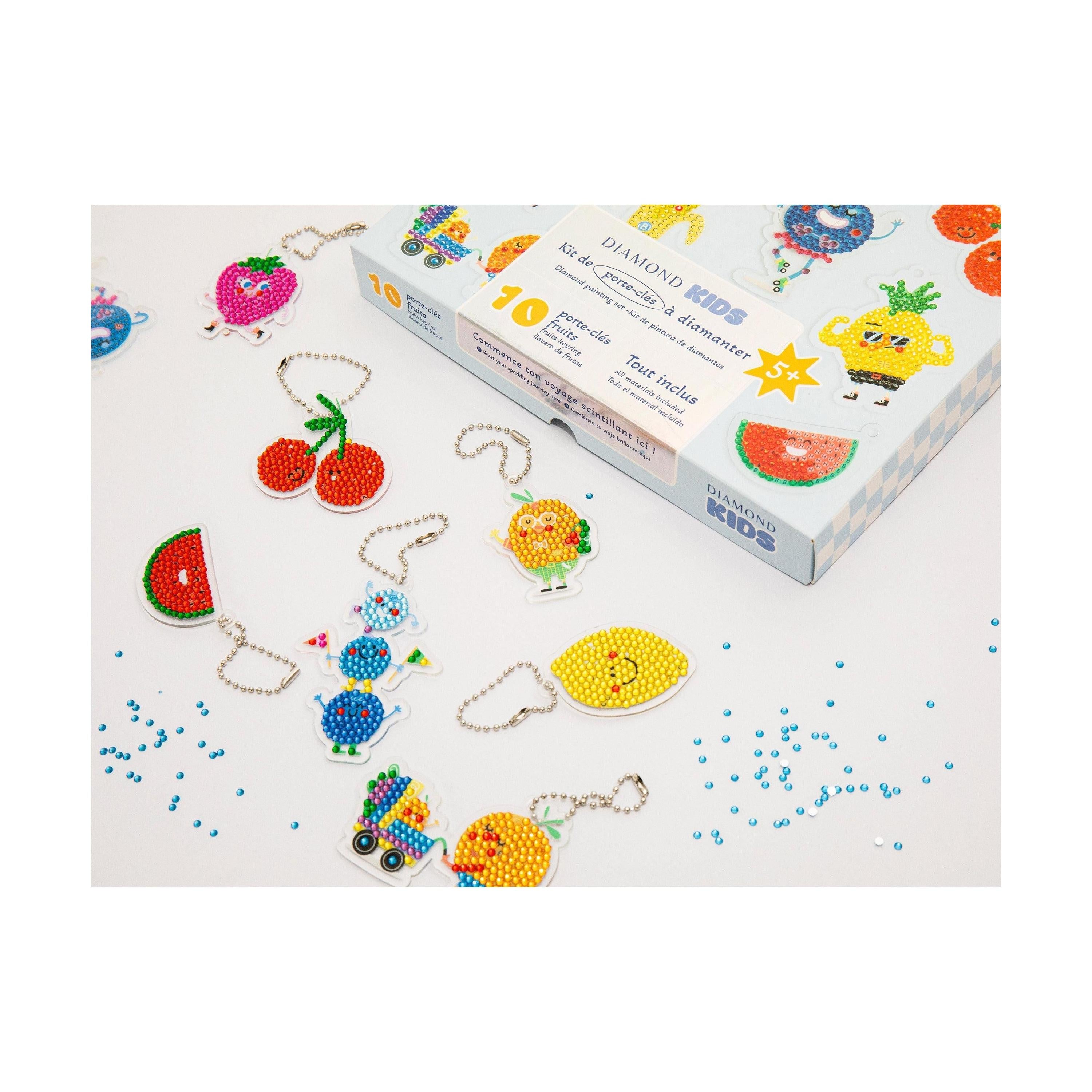 Kit Créatif Diamond Painting Kids - Porte-Clés