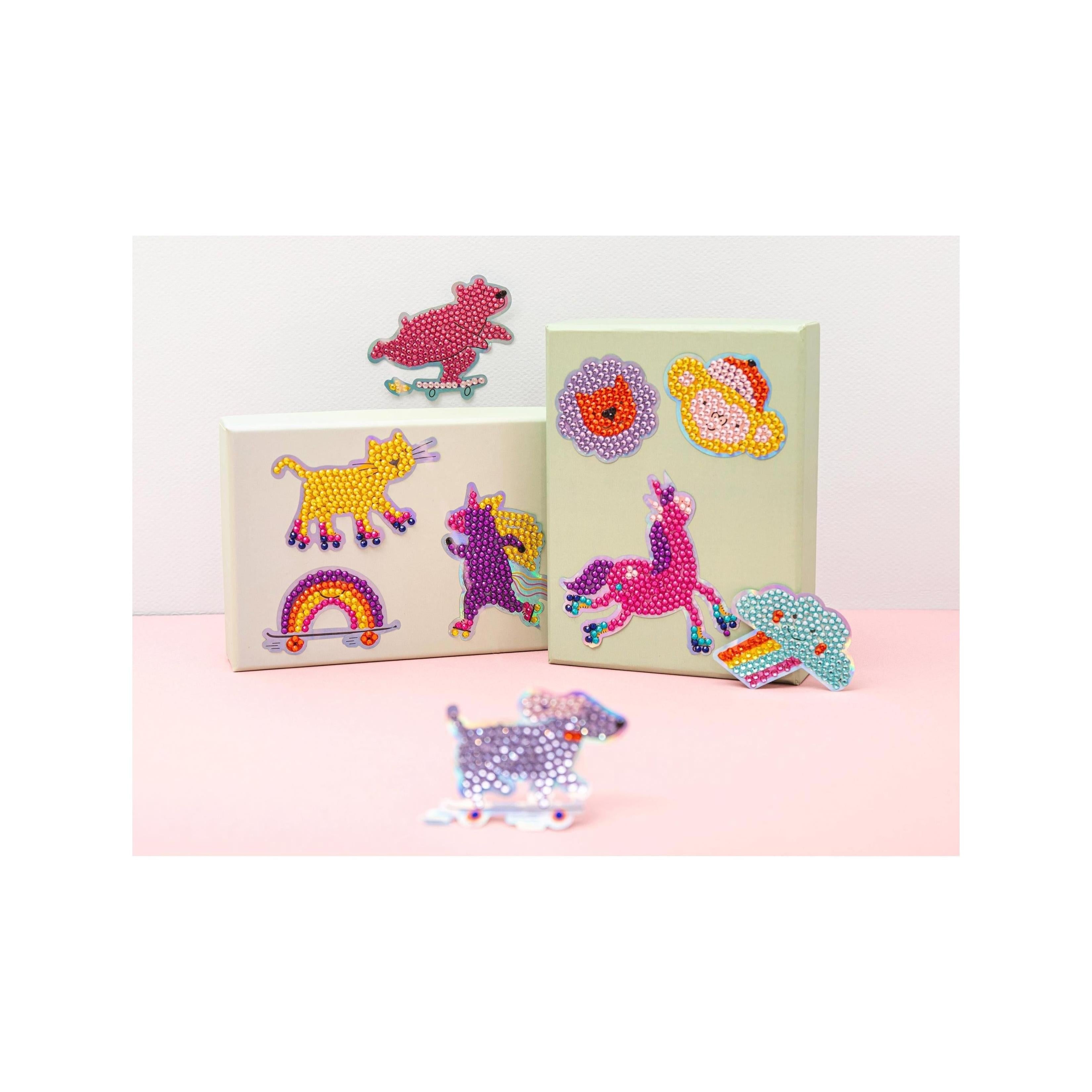 Diamond Painting Kids Creative Kit - Cool Ride Stickers