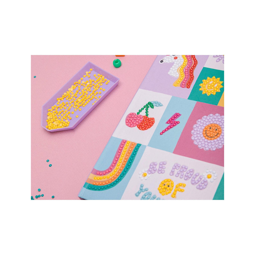 Kit creativo para niños con pintura de diamantes - Cuaderno secreto