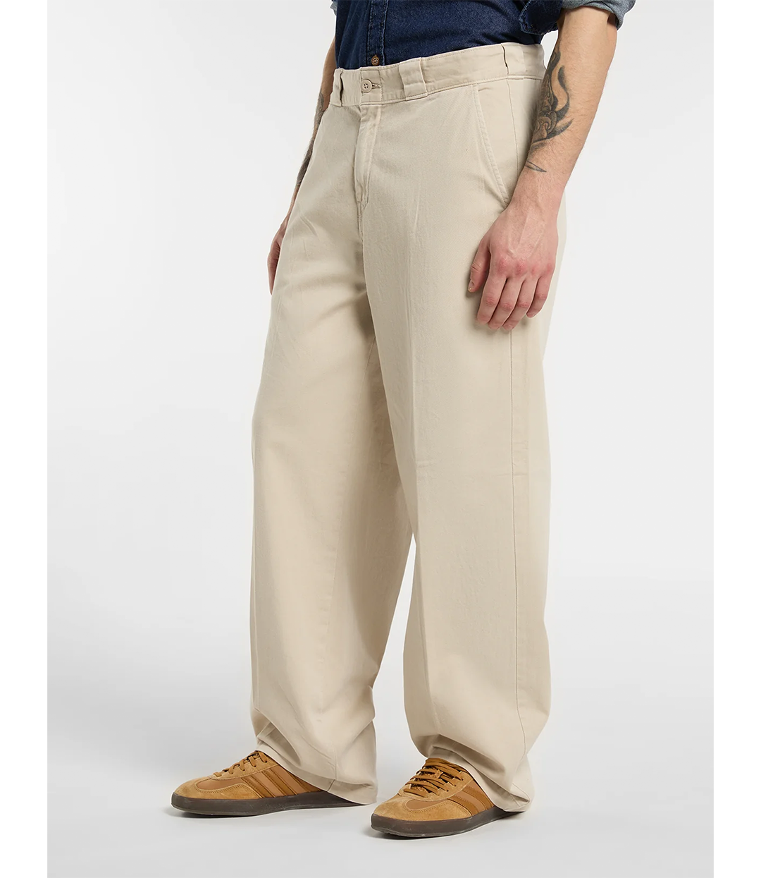 Dickies 247 Garment Dye Work Pants - Stone - Stone