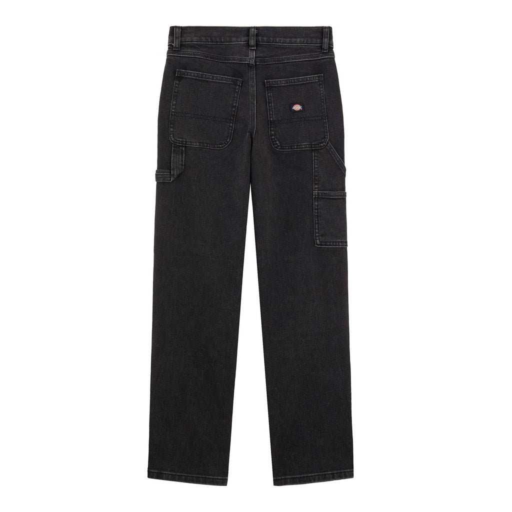 Jeans Carpenter Relaxed Da Ragazzo - Black Wash
