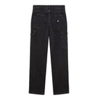 Jeans Carpenter Relaxed Da Ragazzo - Black Wash