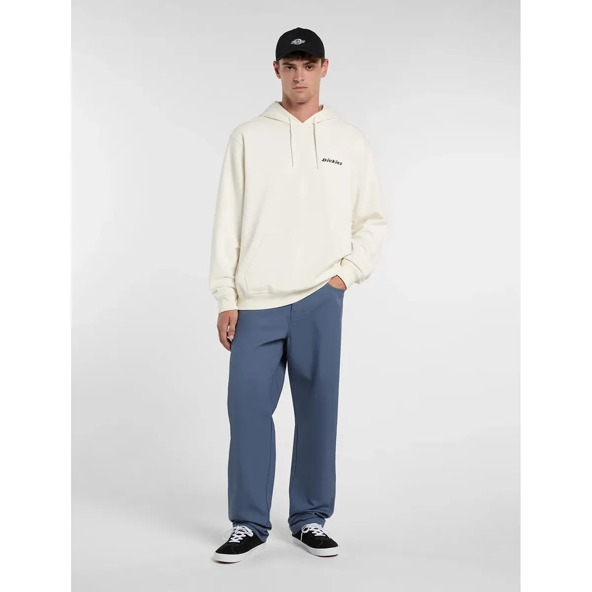 Sweatshirt À Capuche Dickies Loretto - Ecru