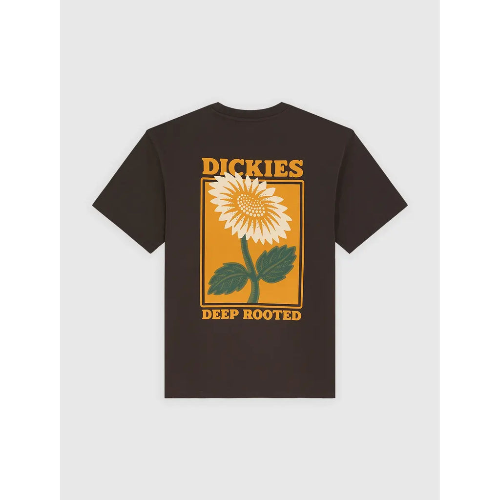 Sunflower Lightweight T-Shirt - Dark Brown