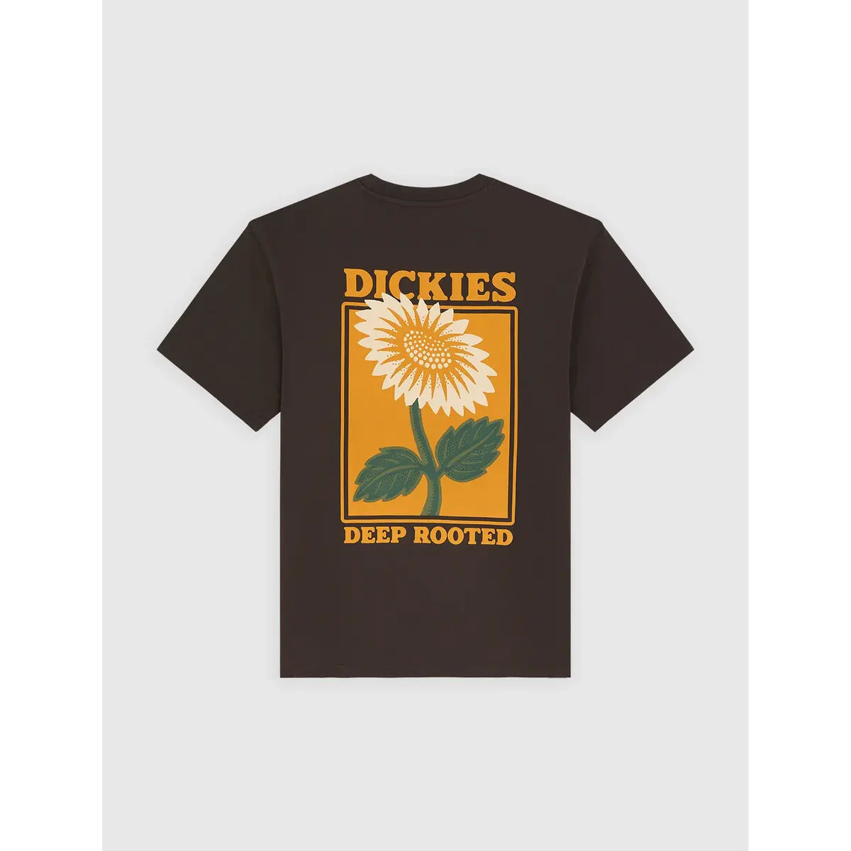 Sunflower Lightweight T-Shirt - Dark Brown