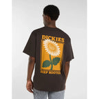 Sunflower Lightweight T-Shirt - Dark Brown