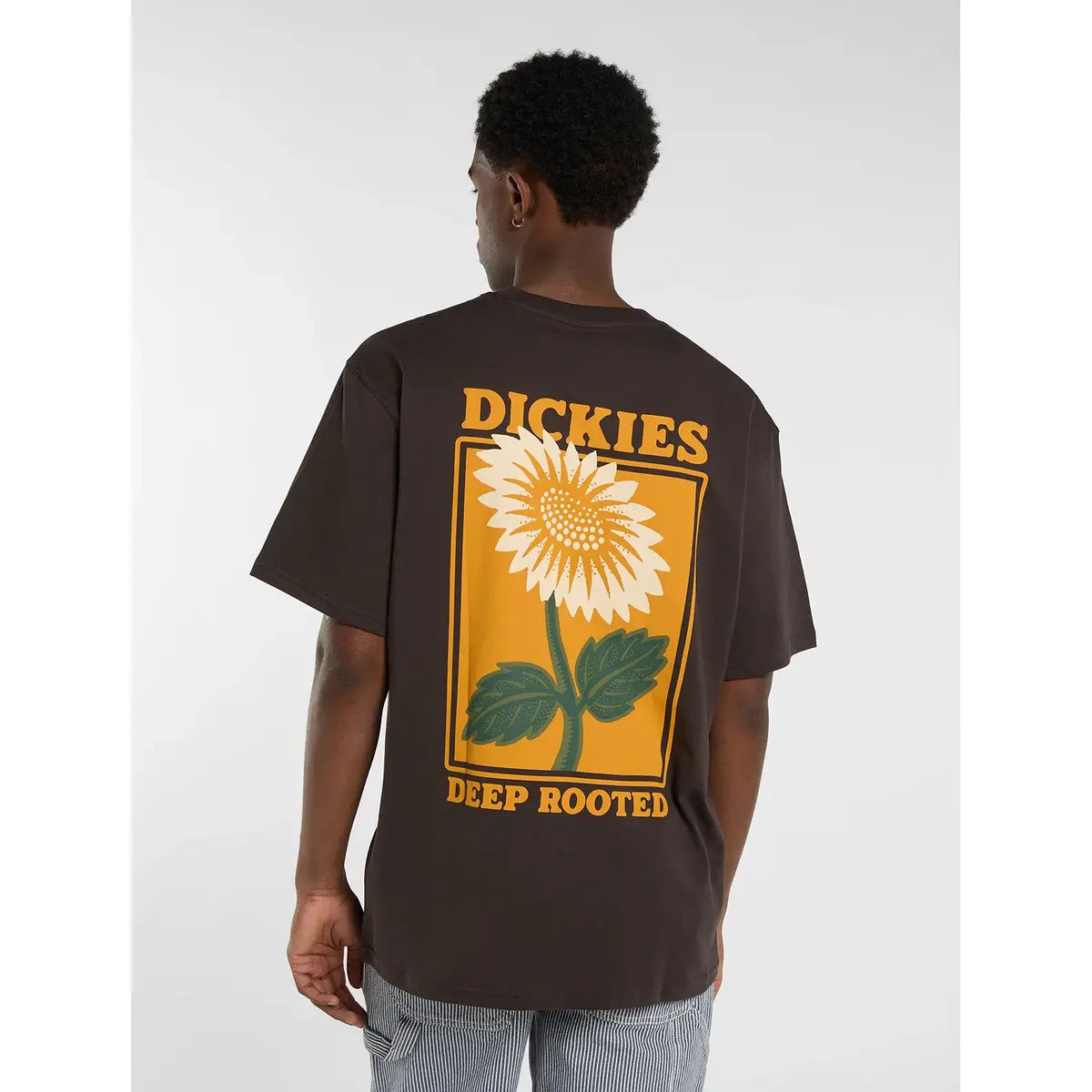 Sunflower Lightweight T-Shirt - Dark Brown