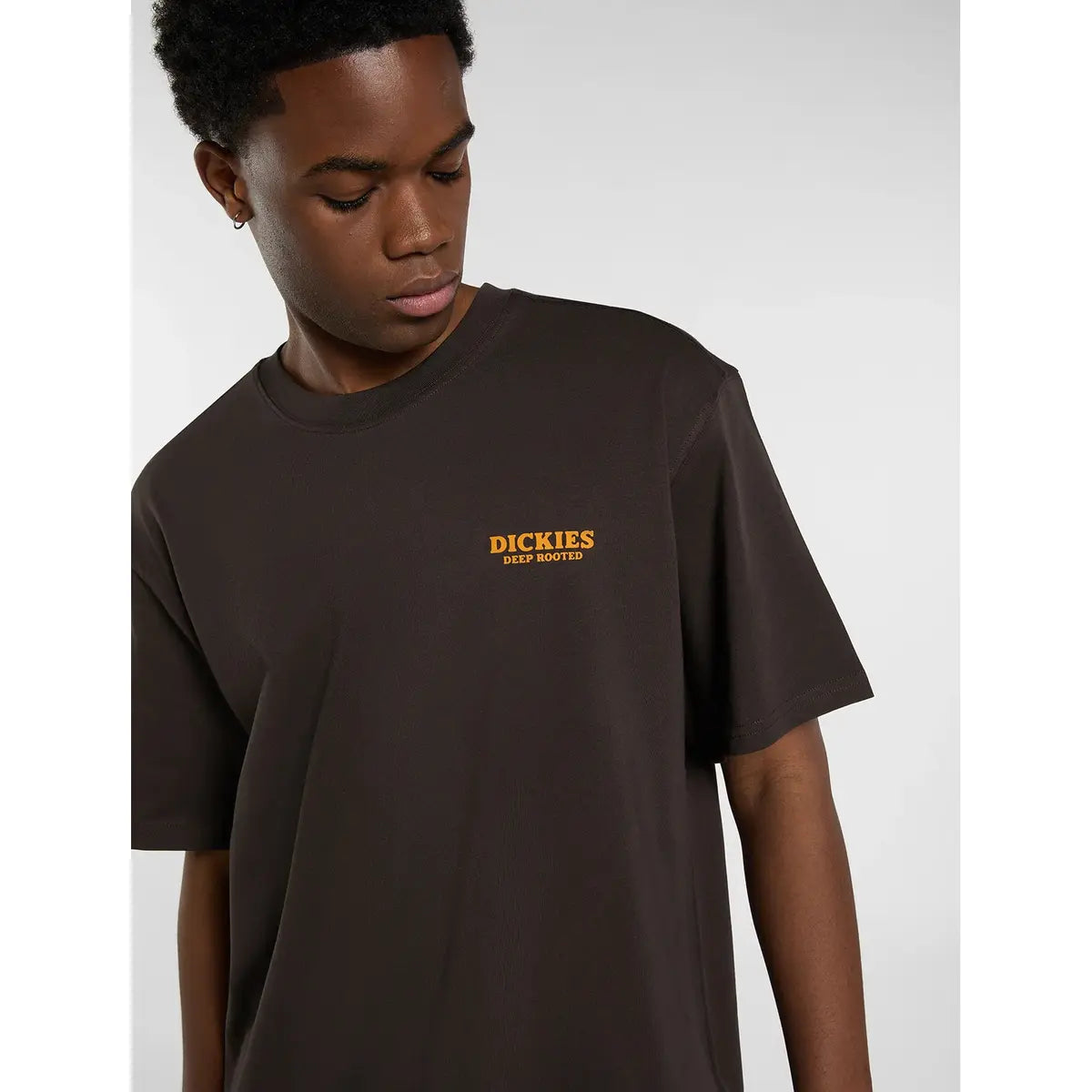 Sunflower Lightweight T-Shirt - Dark Brown