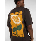 Sunflower Lightweight T-Shirt - Dark Brown