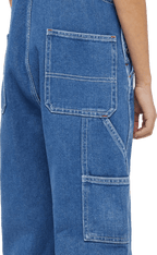 Dickies Smækbukser - Salopette in Denim Bambini - Indigo Blue - Stone Washed Indigo Blue