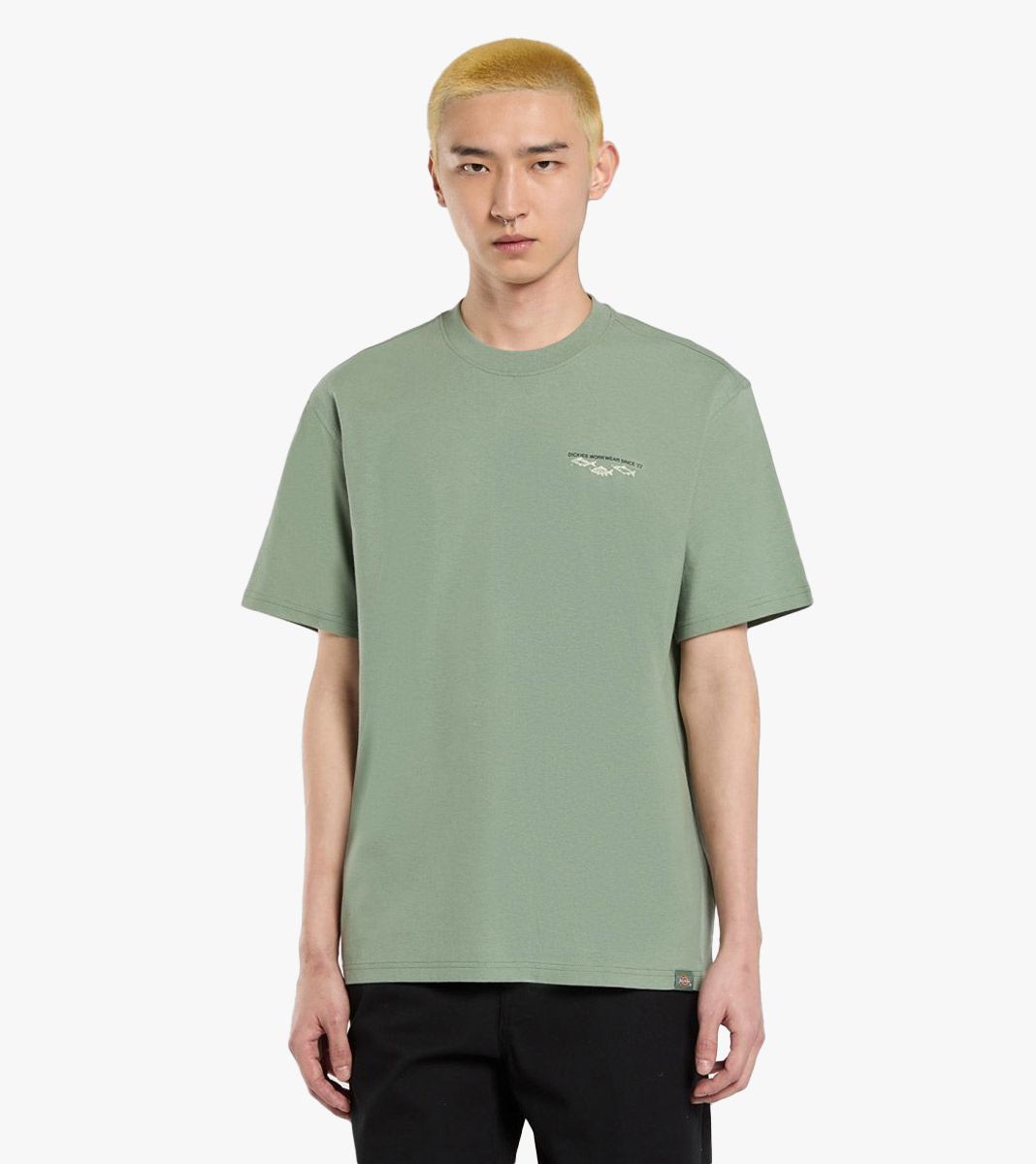 Laryville SS T-Shirt Sea Spray - Wood Ash