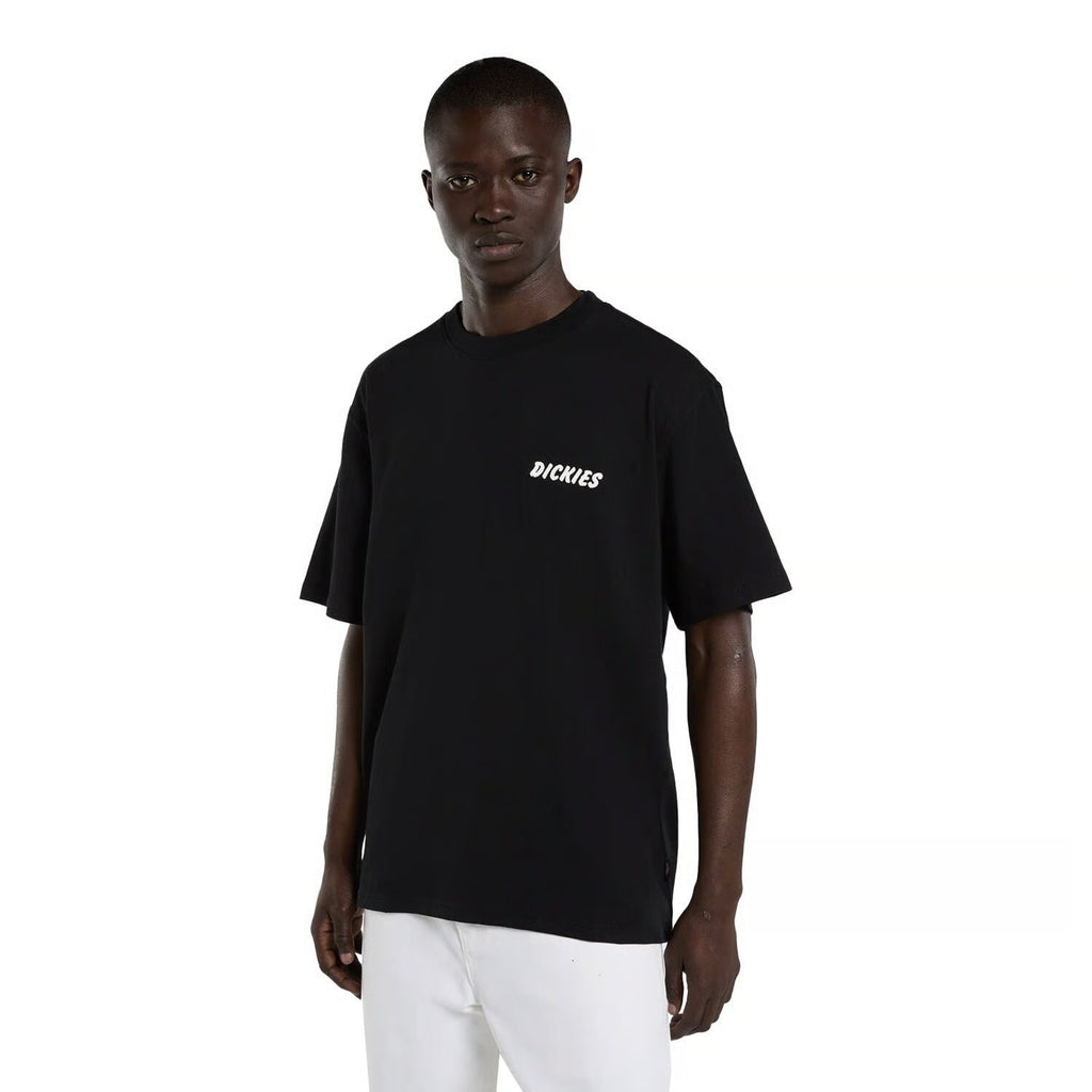 Dickies Dry Ridge Ss Tee Black - Polo A Maniche Corte - Black