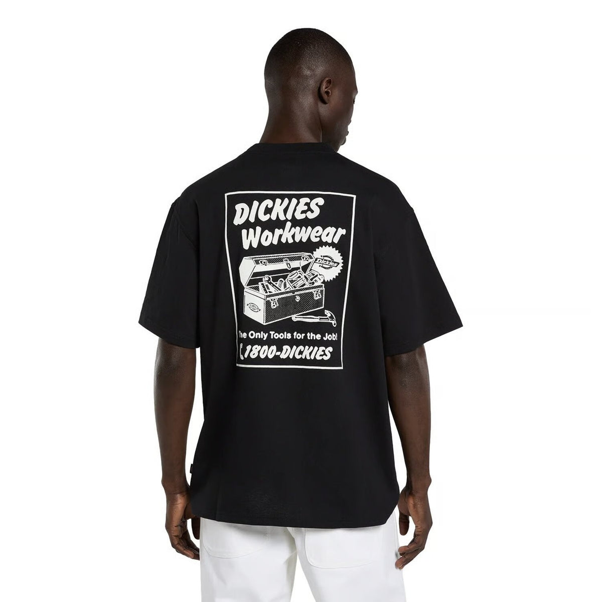 Dickies Dry Ridge Ss Tee Black - Polo A Maniche Corte - Black