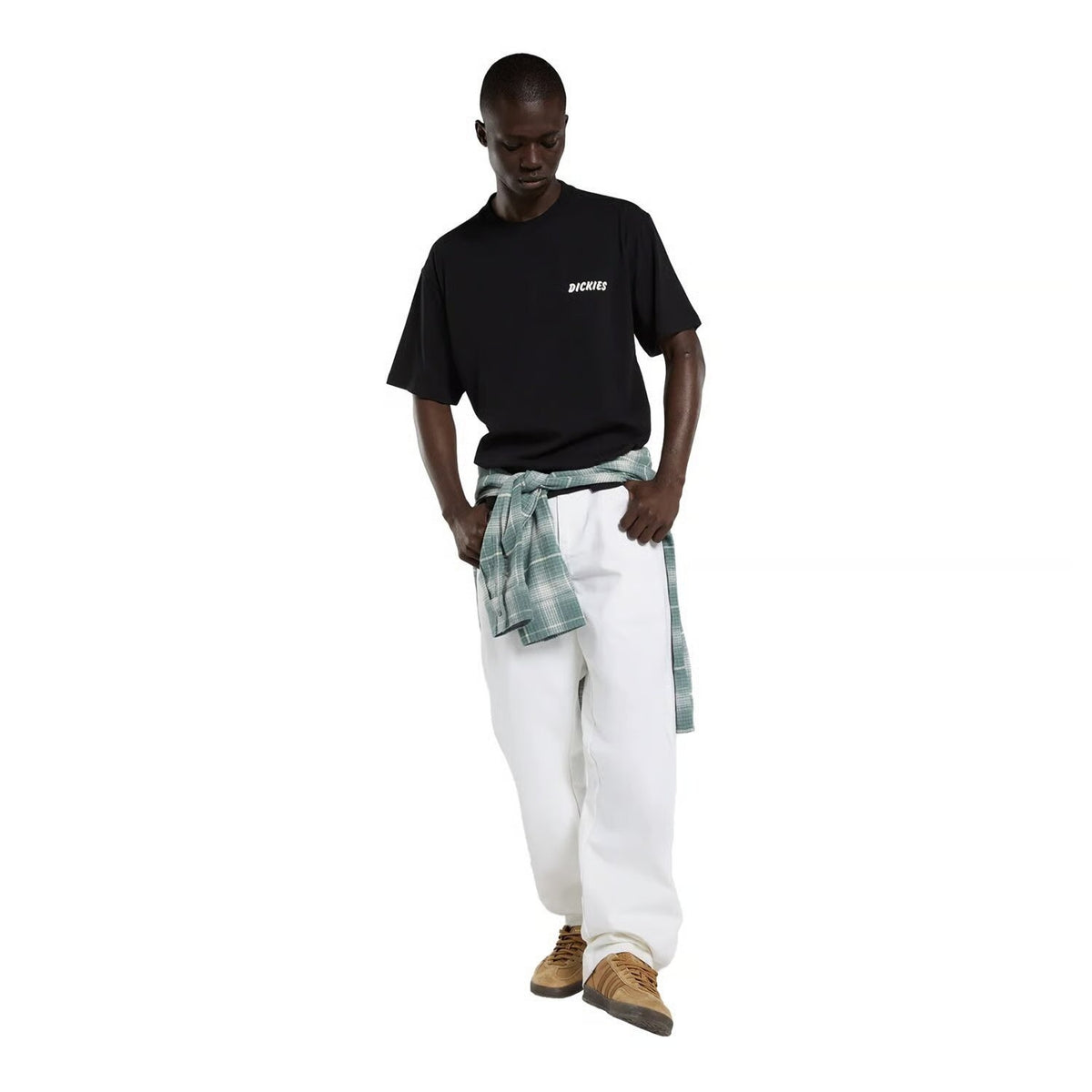 Dickies Dry Ridge Ss Tee Black - Polo A Maniche Corte - Black