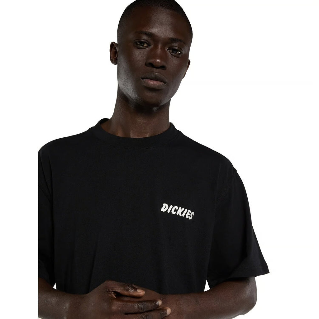 Dickies Dry Ridge Ss Tee Black - Polo A Maniche Corte - Black
