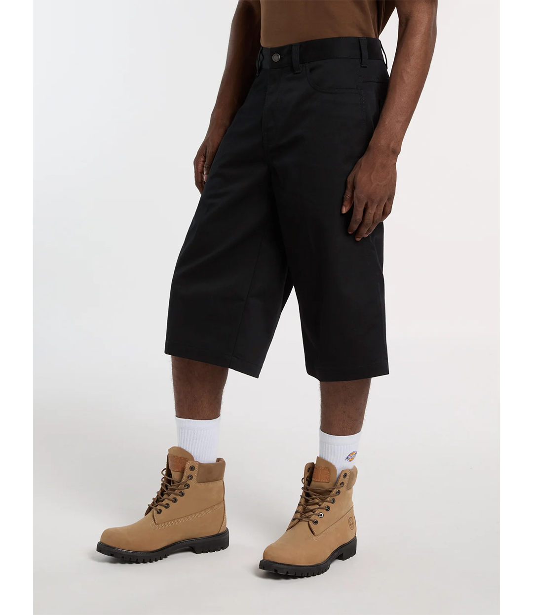 Dickies Union 17-Inch Twill Shorts - Black - Black