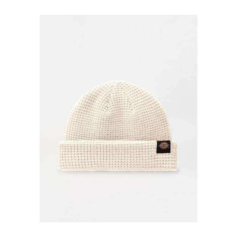 Woodworth Waffle-Knit Beanie - Ecru - Unisex